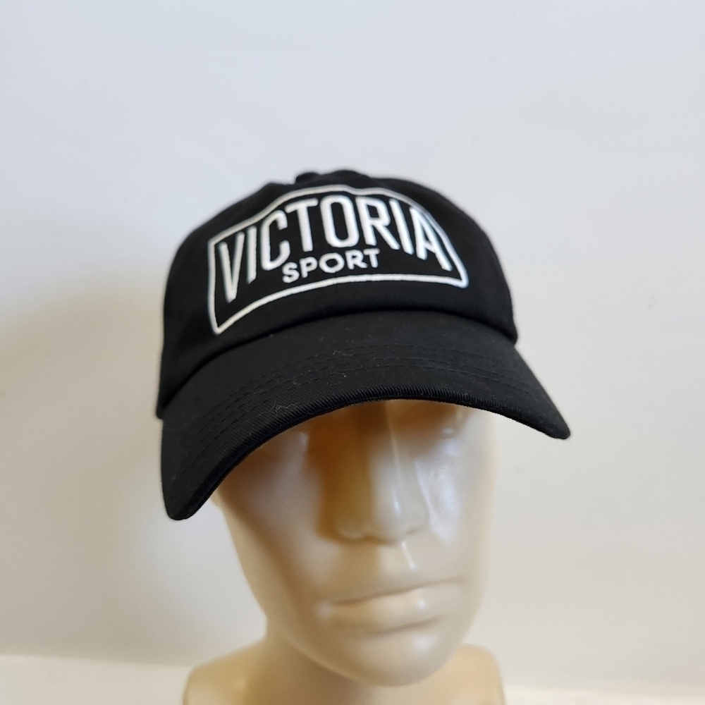 Victoria Sport By Victoria's Secret VS Black White Baseball Hat Cap